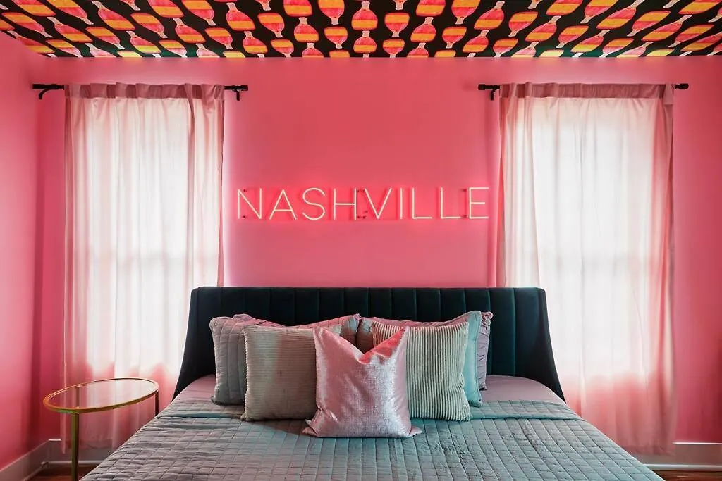Casa de Férias Ultimate Bach 10Min To Dt Ig Walls Every Room Nashville